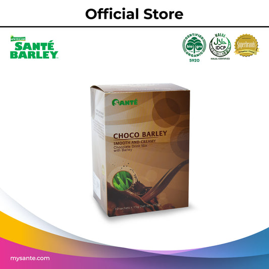 Santé Choco Barley 15g x 10 Sachets