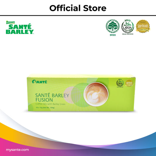 Santé Barley Fusion Coffee 15g x 10 Sachets