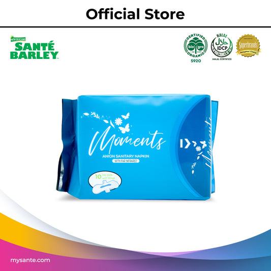 Santé | Moments Anion Sanitary Napkin Day Pads 10pcs