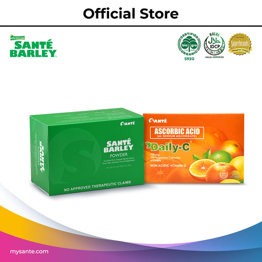Santé NutriPair Barley Powder + Daily C