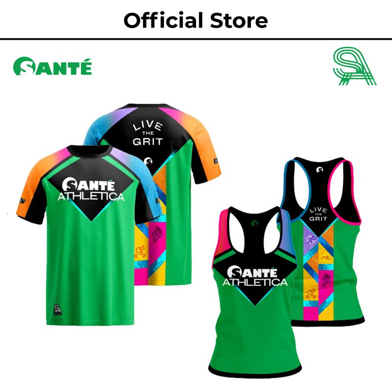 The Santé Athletica Singlet and T-Shirt