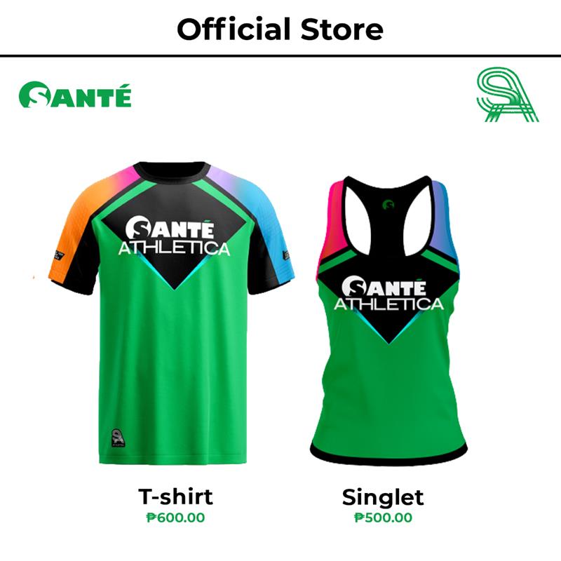 The Santé Athletica Singlet and T-Shirt